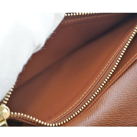 Louis Vuitton Long Pink Canvas Portefeuille Wallet Brown Clemence - Picture 8 of 9